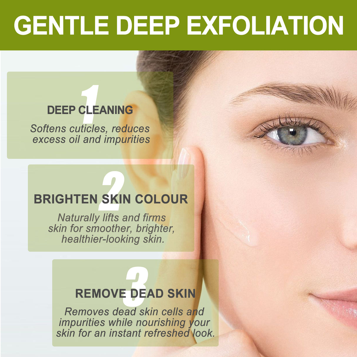 Face Brightening Peeling Gels, Facial Cleansing Exfoliation Skin Pores Hydrating Firming Beauty Gels - V.I.P Digital Presence