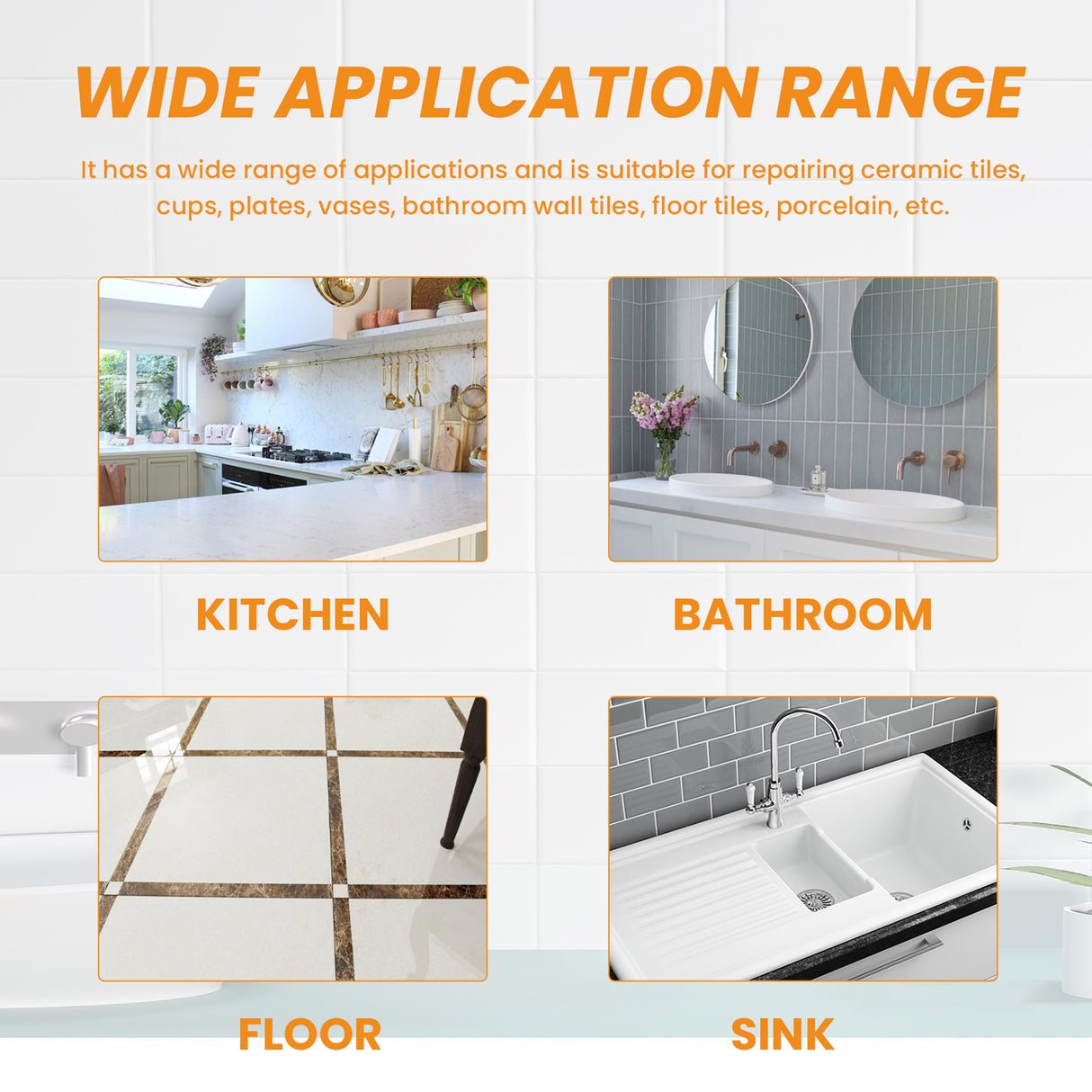 Tile Cracks Repairing Superpaste, Toilet Marble Floor Tile Pit Repair Crack Repair Adhesive Paste - V.I.P Digital Presence