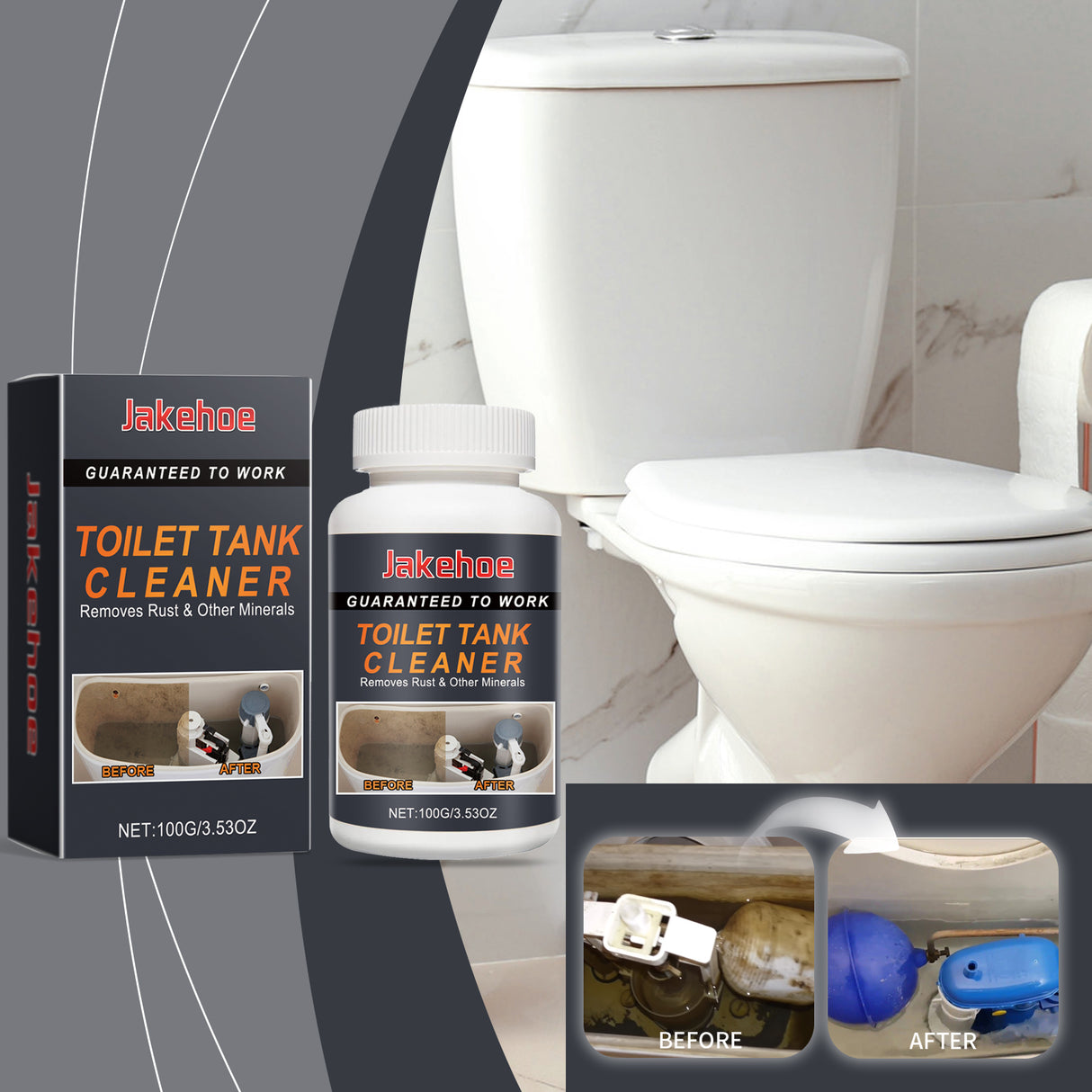 Toilet Tank Cleaner, Toilet Toilet Decontamination Deodorization Deodorization Dirt Cleaning Agent - V.I.P Digital Presence