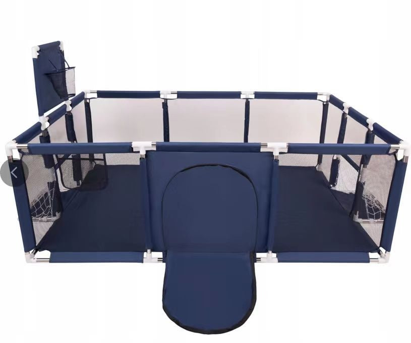 Children's fence baby basketball fence safety stainless steel playpen children's ball pit baby indoor playground baby park fence - V.I.P Digital Presence