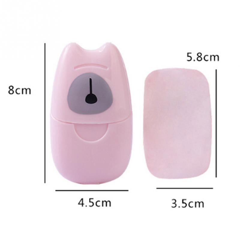 150pcs Disposable Boxed Paper Soap Travel Portable Hand Washing Box Scented Slice Sheets Mini Soap Paper Travel Makeup - V.I.P Digital Presence