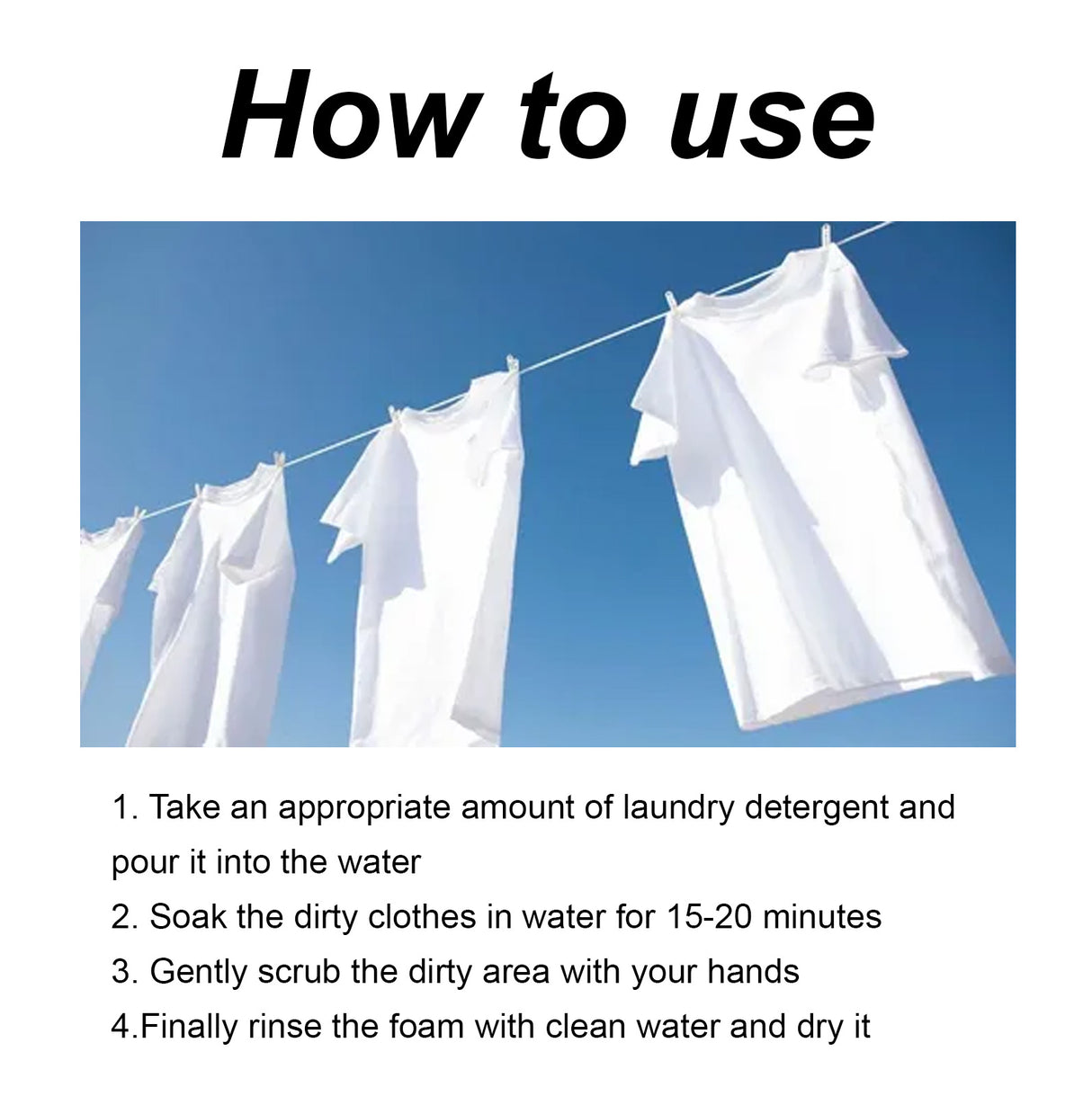 Active Enzyme Clothing Decontamination, Clothing Cleaning Remove Oil Stains Stains Perspiration Stains Pen Stains Drink Stains - V.I.P Digital Presence