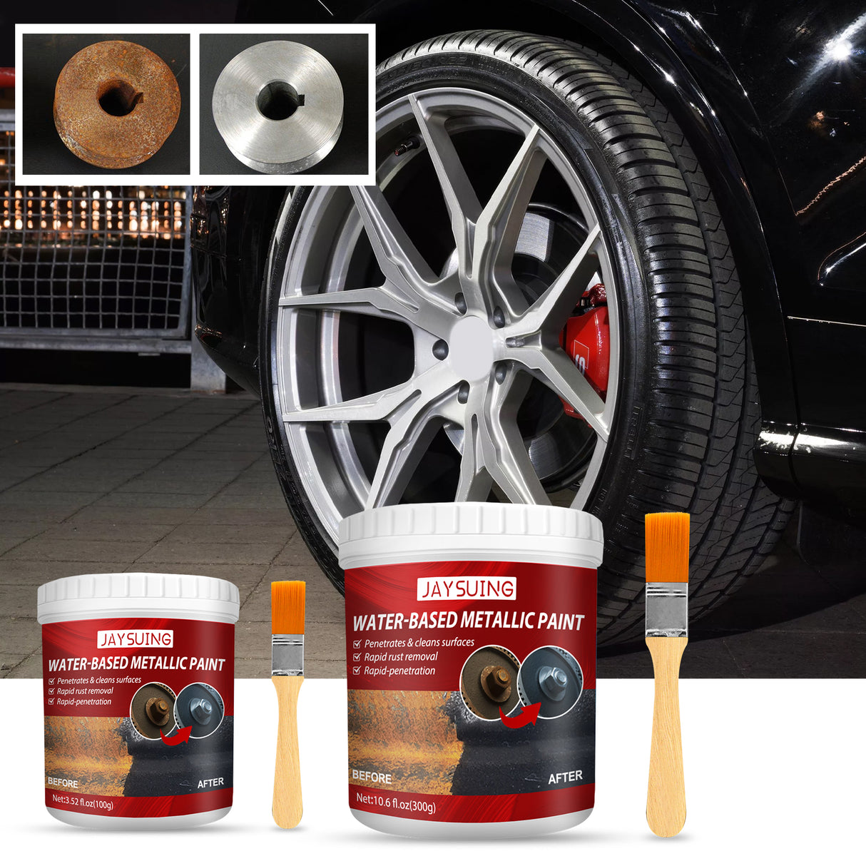 Rust Free Primer, Metallic Paint Rust Resistant Radiator Anticorrosion Conversion Reconditioning Coat Primer Conversion Agent - V.I.P Digital Presence