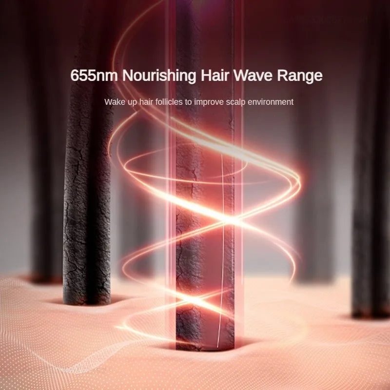 Youpin Hipee Scalp Applicator Infrared Light Vibration Massage Scalp Liquid Comb Essential Oil Liquid Guiding Massager Comb Hair - V.I.P Digital Presence