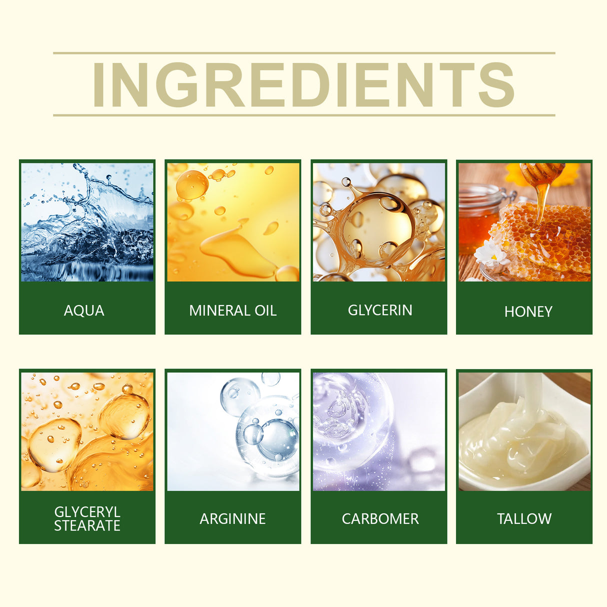 Tallow Honey Cream Gently Moisturizes And Restores Redness To Improve Skin Condition