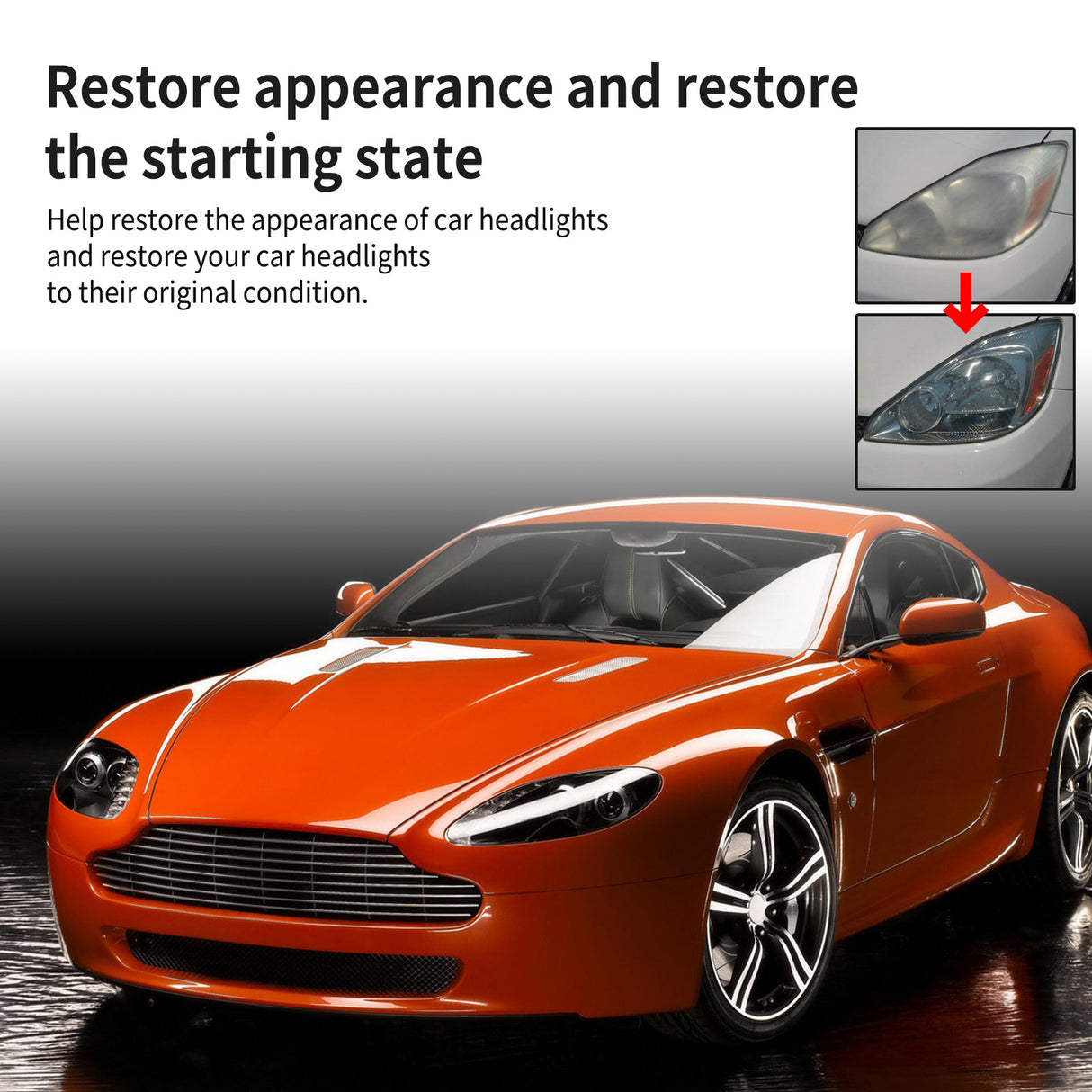 Headlight Polishing Paste Automotive Headlight Care Scratch Cleaning Refurbished Polishing Paste - V.I.P Digital Presence