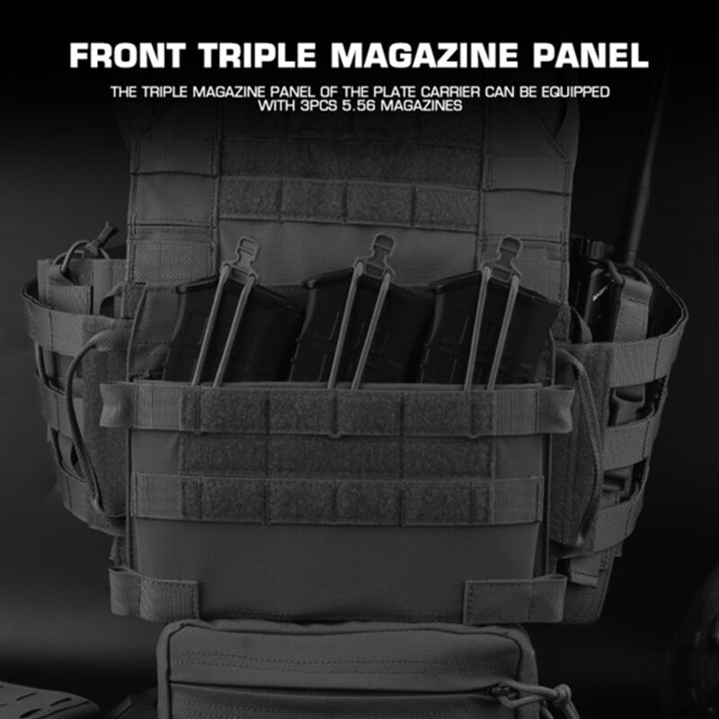 R Series JPC 3.0 Assault Tactical Set, Quick-Release, for Airsoft & Hunting, with Pouch. - V.I.P Digital Presence