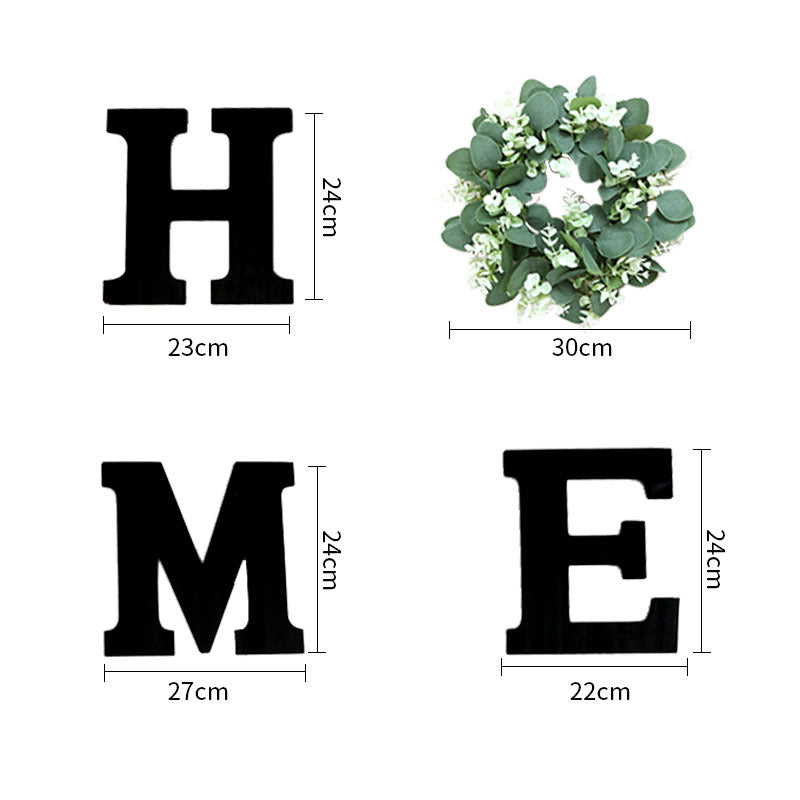 Home Wooden Alphabet Living Room Dining Room Wall Decoration Wall Decoration - V.I.P Digital Presence