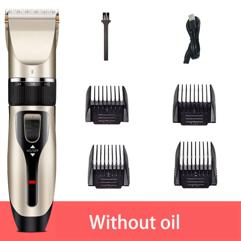 Hair Clipper Electric Clipper Hair Rechargeable Electric Clipper Artifact Own Shaving Electric Shaver - V.I.P Digital Presence
