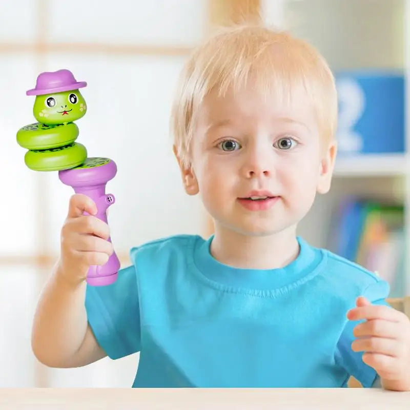 Cartoon Snake-Shaped Whistle Twisting Snake Rotating Duck Dragon Decompression Swinging Force Control Balance Toy - V.I.P Digital Presence