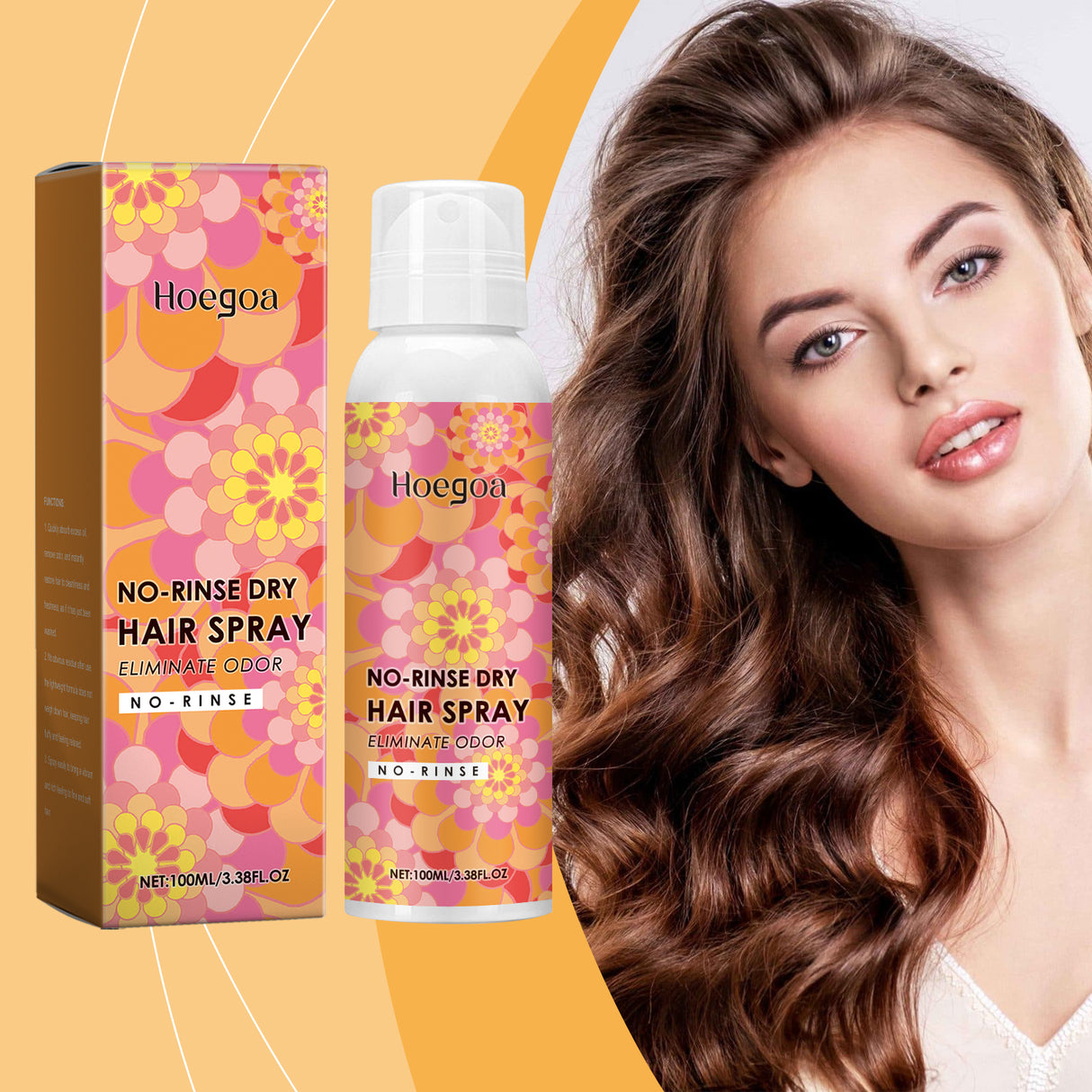 Leave-In Dry Hair Spray Light And Fragrant, Fresh And Non-Sticky Hair Volumizing Quick-Drying Spray - V.I.P Digital Presence