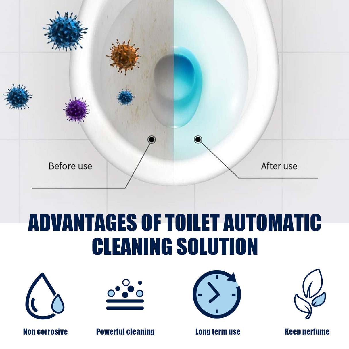 Toilet Cleaning Solution, Toilet Descaling And Deodorizing Cleaning Urine Stains Cleaning Solution - V.I.P Digital Presence