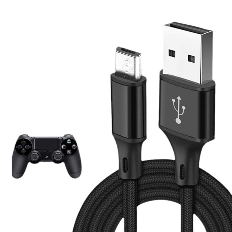 PS4 controller charging cable micro USB data cable wireless controller charging cable 1/2/3 meter connection cable - V.I.P Digital Presence