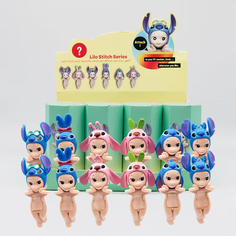 Party Angel Cheek Blind Box Car Ornament Mobile phone Decoration Handmade Anime Doll Finished End Box - V.I.P Digital Presence