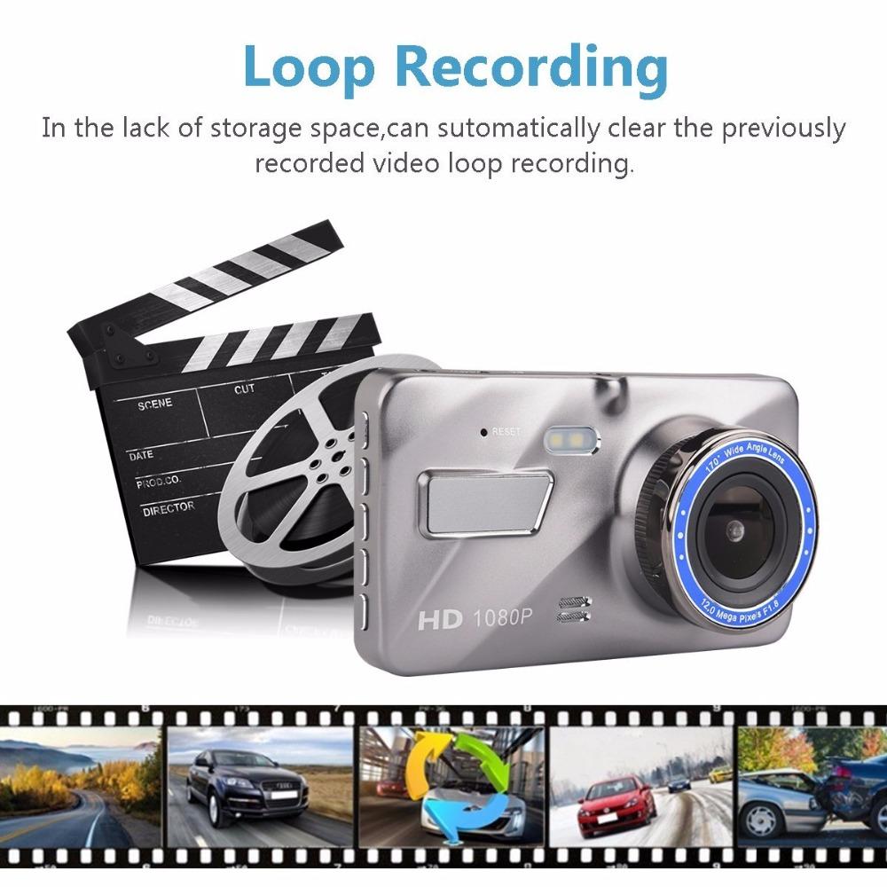 Dash Cam New Dual Lens Car DVR Camera Full HD 1080P 4 IPS Front - V.I.P Digital Presence