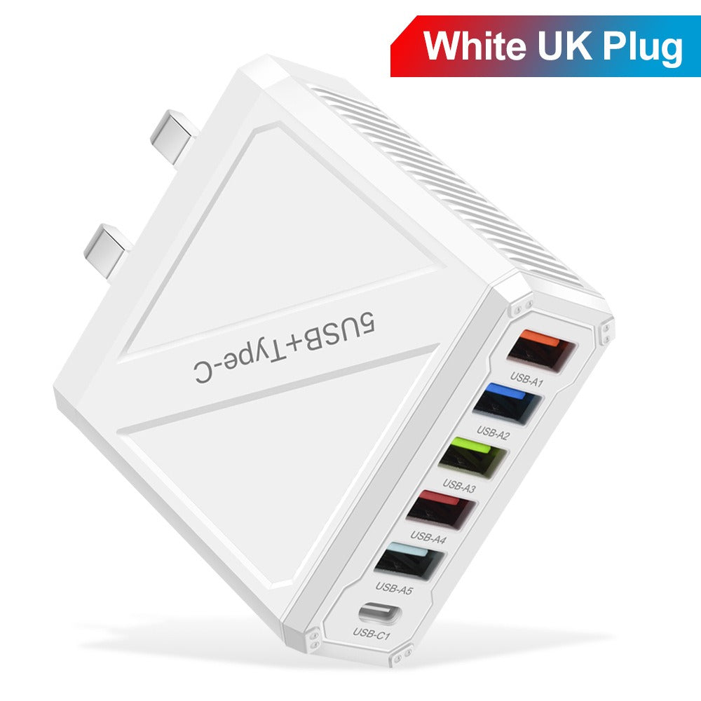 5USB Charger mobile phone charger charging head - V.I.P Digital Presence