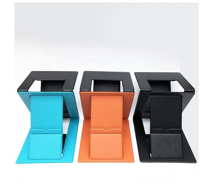 Multi-angle adjustable portable mobile phone lazy stand universal folding tablet computer table stand for iPhone / ipad