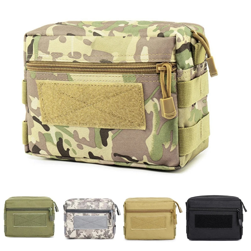 Molle Tactical Admin Pouch EDC Waist Pack Utility Military Magazine Dump Drop Pouches Outdoor Hunting Accessories Organizer Bag - V.I.P Digital Presence