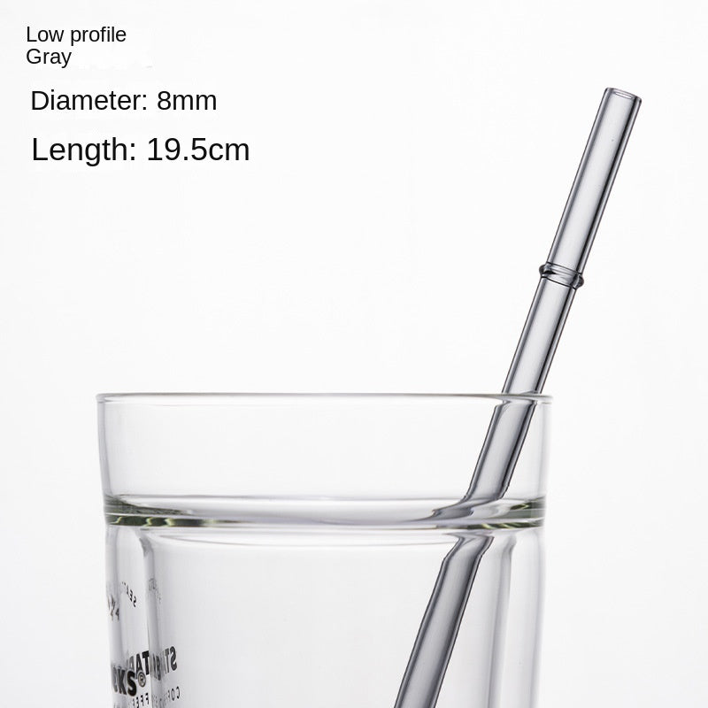 Eco-Friendly High Borosilicate Glass Straw Durable Heat-Resistant Starbucks Kids Straw 27cm Customized - V.I.P Digital Presence