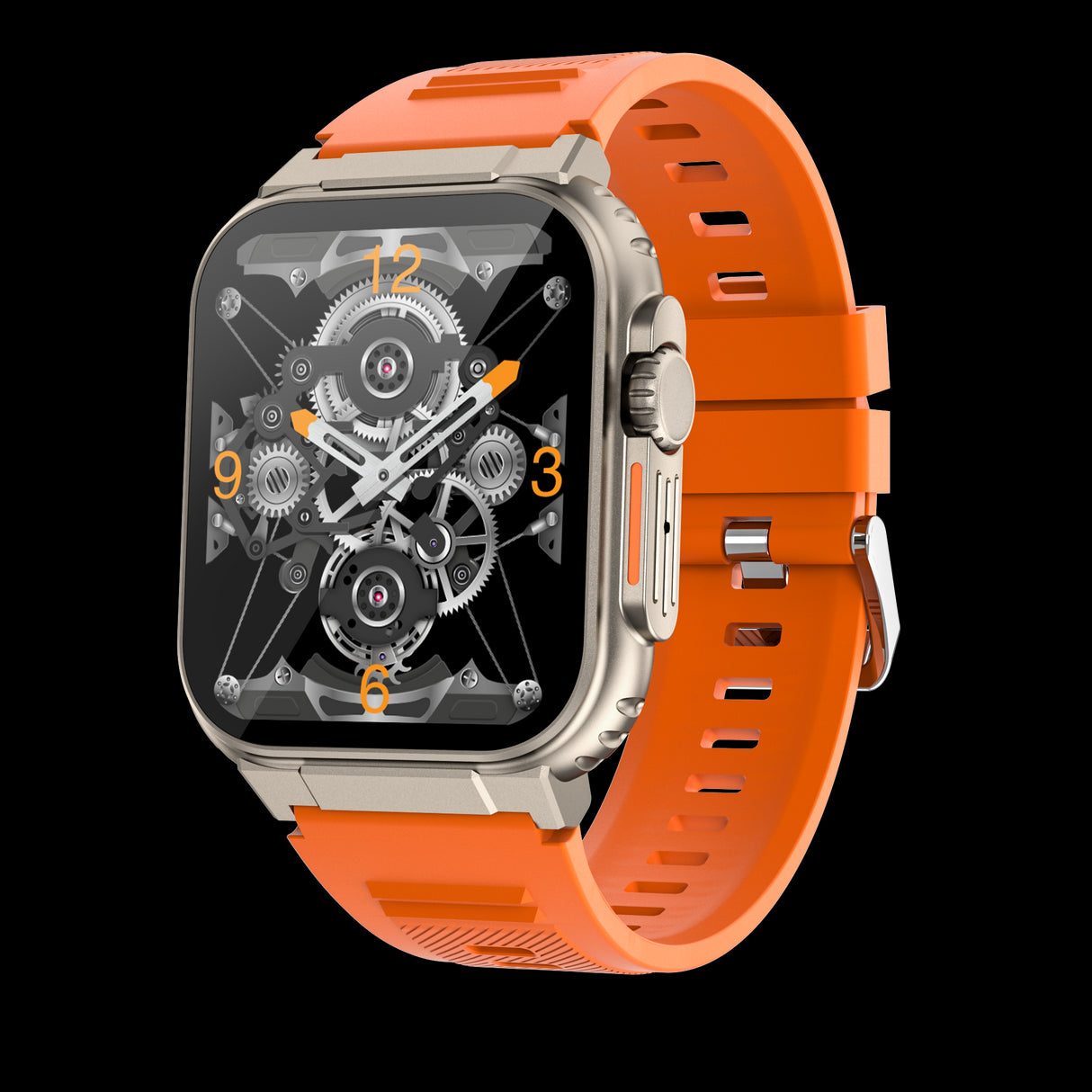 A70 Smart watch 1.96 inch BTCall 600mha SmartWatch for Men Women IP68 Waterproof Heart Rate Fitness Bracelet Sport - V.I.P Digital Presence