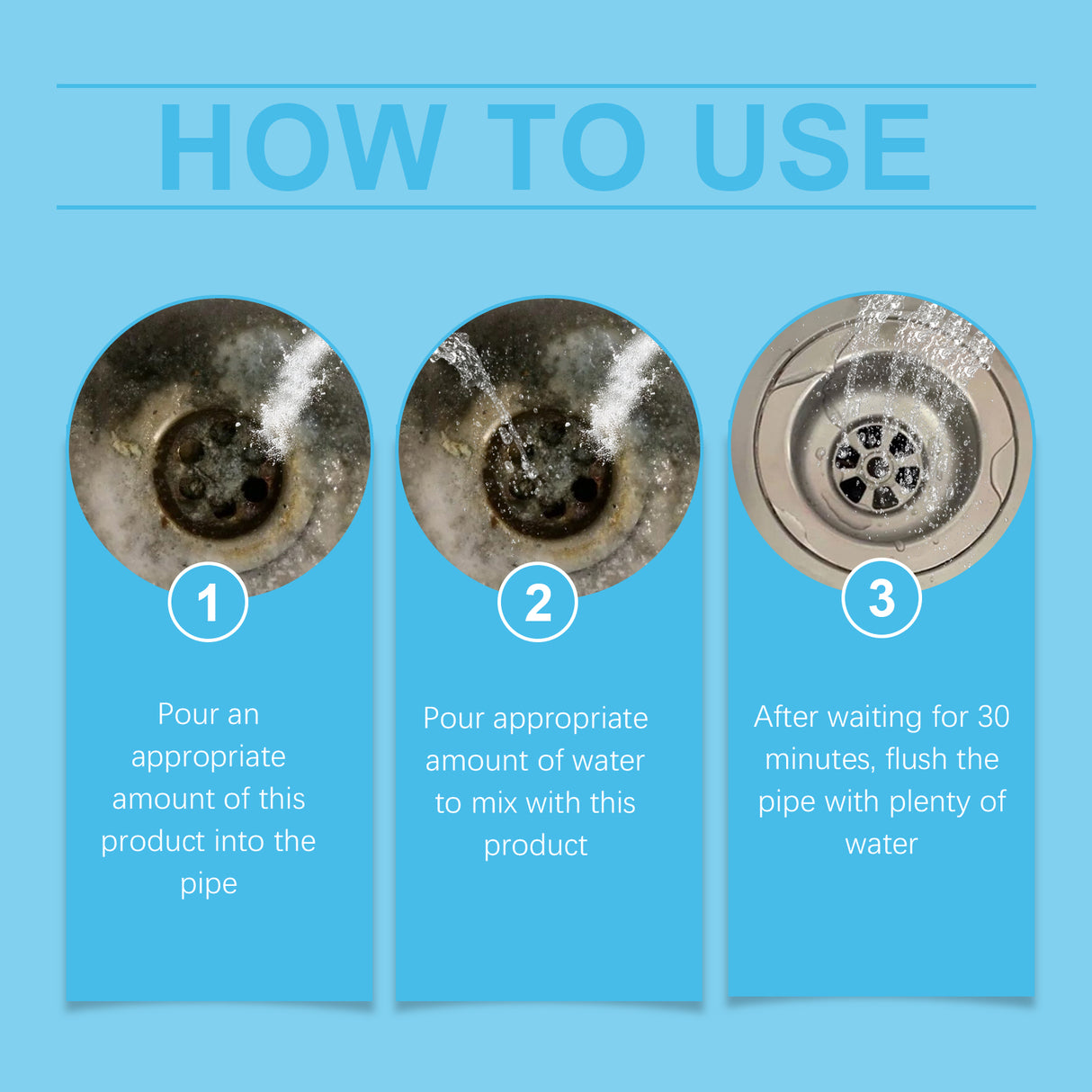 Drain Clogging Dredging Agent, Kitchen Drain Toilet Pipe Clogging Dredging Cleaning And Decontamination - V.I.P Digital Presence