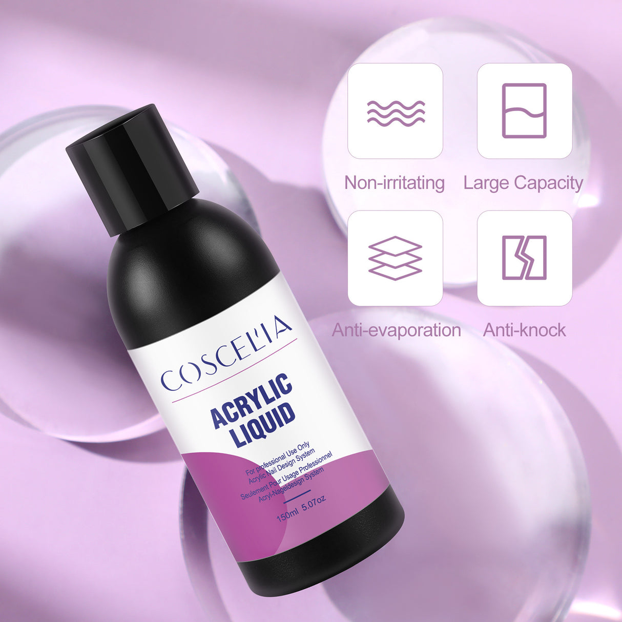 COSCELIA Crystal Powder Nail Extension Nail Tool Set DIY Nail Extension Crystal Powder 150ml Crystal Liquid - V.I.P Digital Presence