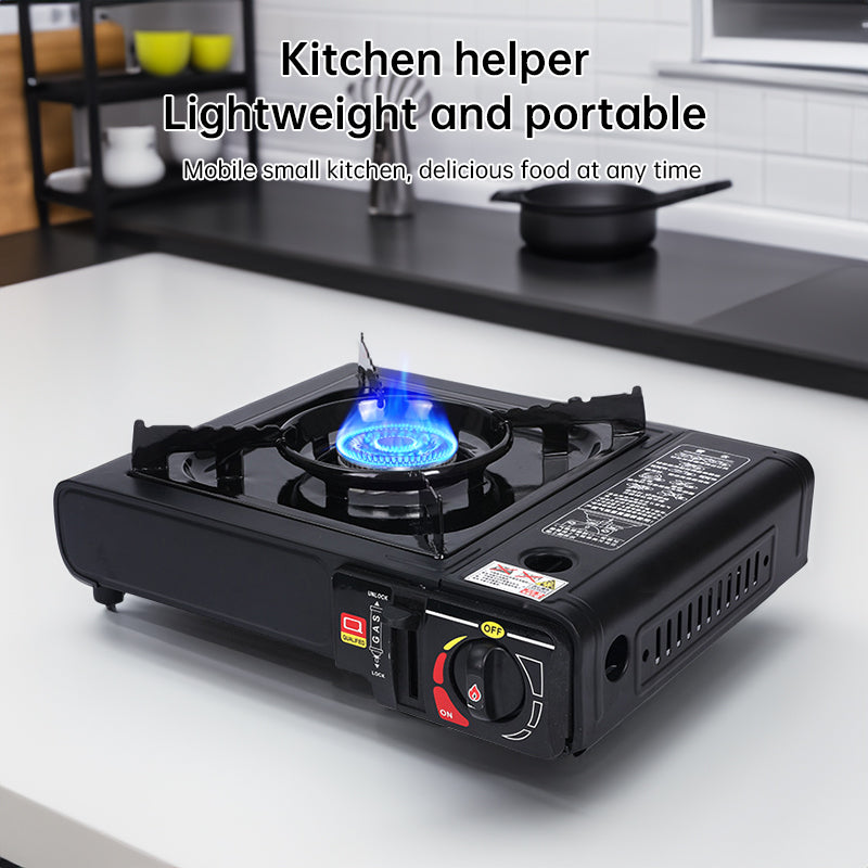 Single - burner Butane Camping Stove, windproof, adjustable, portable - V.I.P Digital Presence