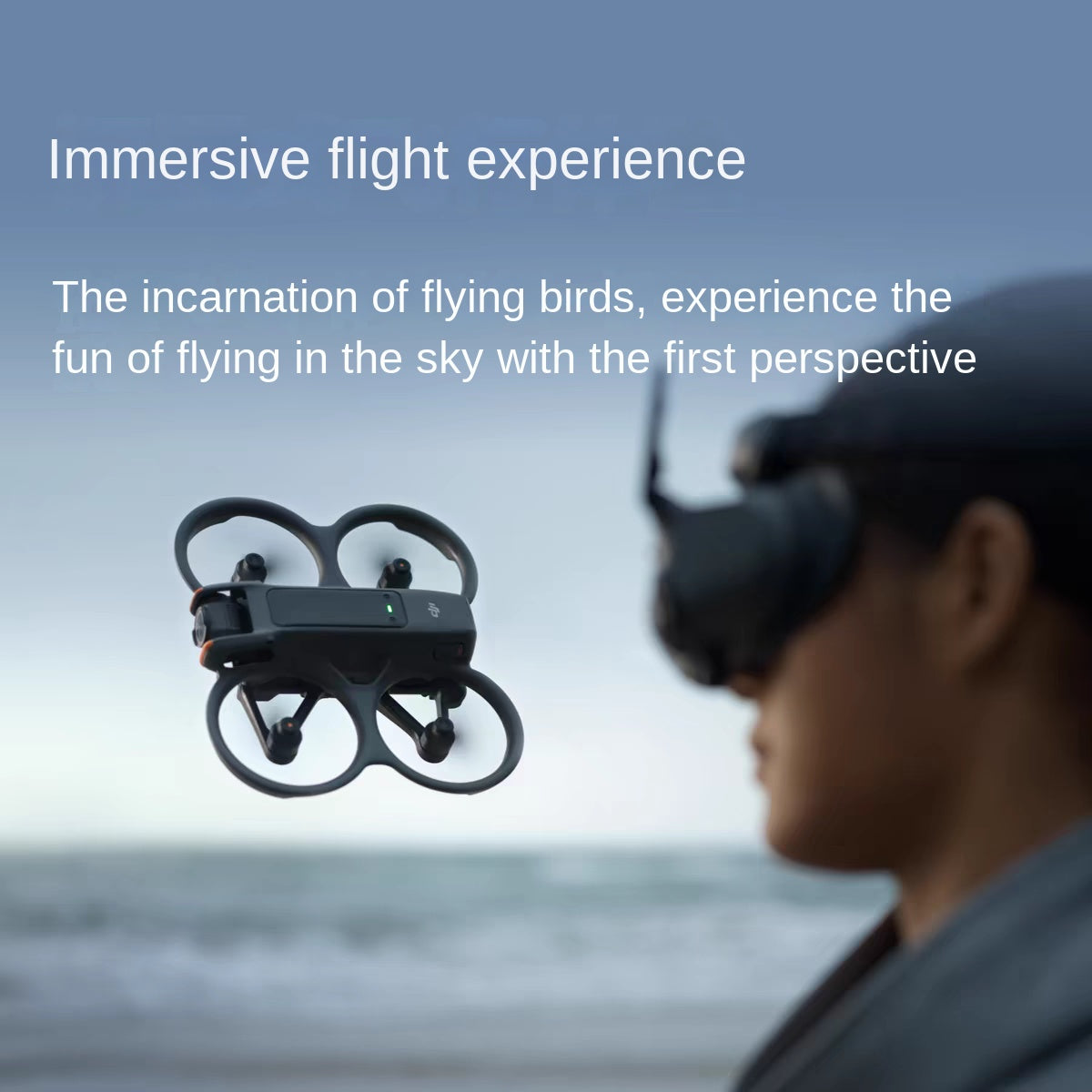 DJI Avata 2 First Perspective Aerial Photography Drone Flight Glasses Sensory Control Immersive Flight - V.I.P Digital Presence