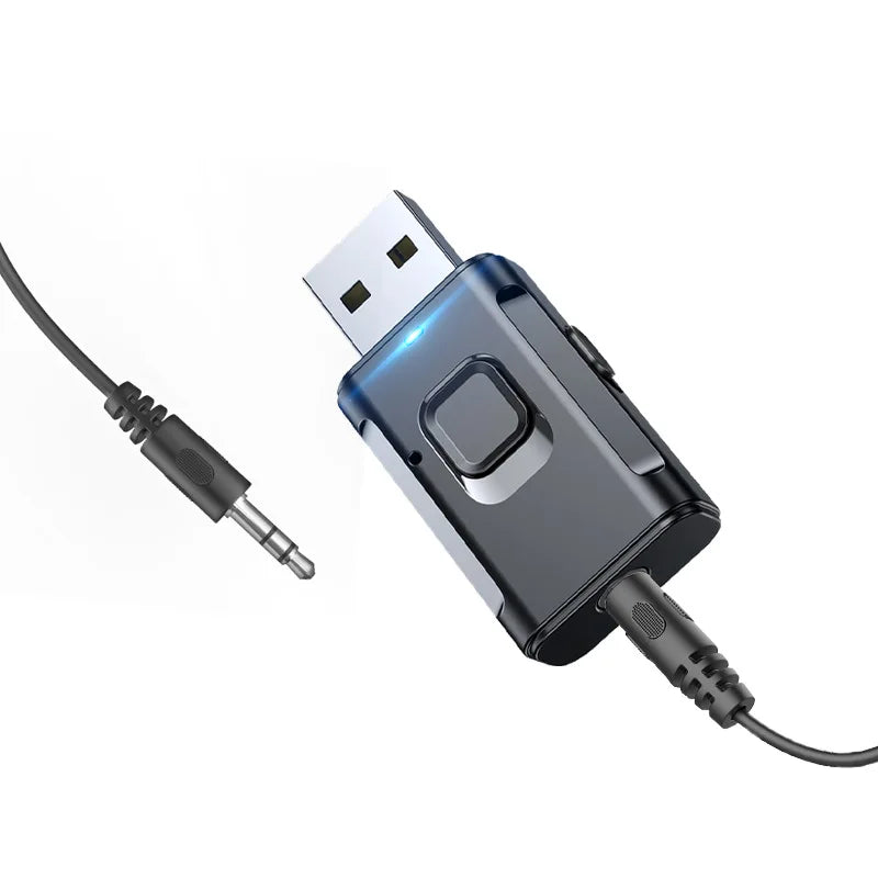 Car mounted Bluetooth receiver, audio dedicated wireless TV amplifier, Bluetooth transmitter, audio computer 2-in-1 - V.I.P Digital Presence