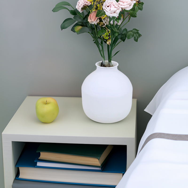 Matte Black Metal Vase: For Dried Flowers, Wedding Gifts, and Home Decor - V.I.P Digital Presence