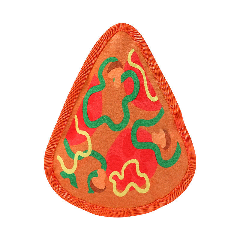 Durable Dog Toy for Chewing, Playing, and Teeth Cleaning - Fun Squeaky Anti-Boredom Design in Hamburger and French Fries Shapes for Small and Medium Dogs - V.I.P Digital Presence