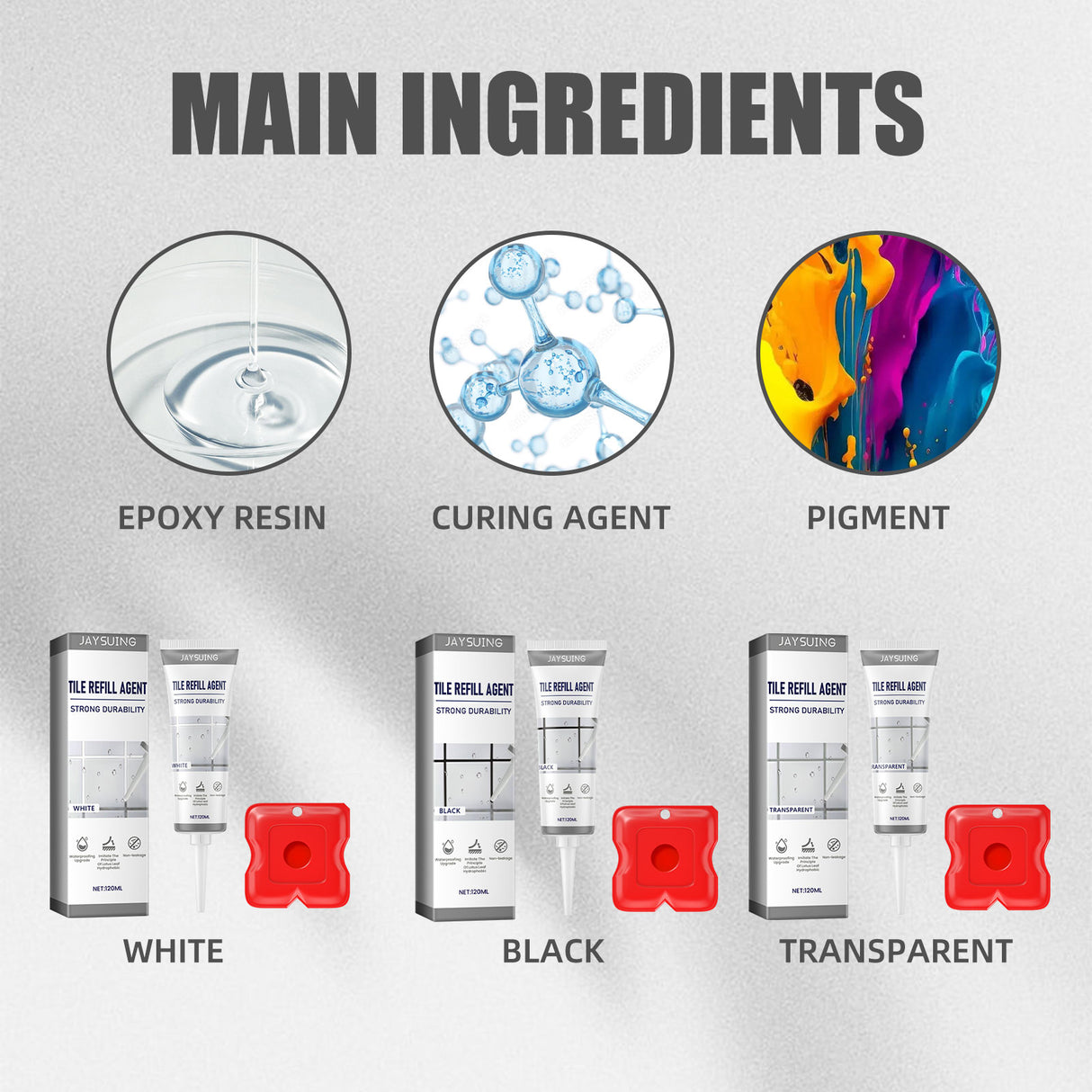 Tile Refill Agent, Kitchen Bathroom Waterproof Floor Mildew Proof Joint Tile Tip Sealant - V.I.P Digital Presence