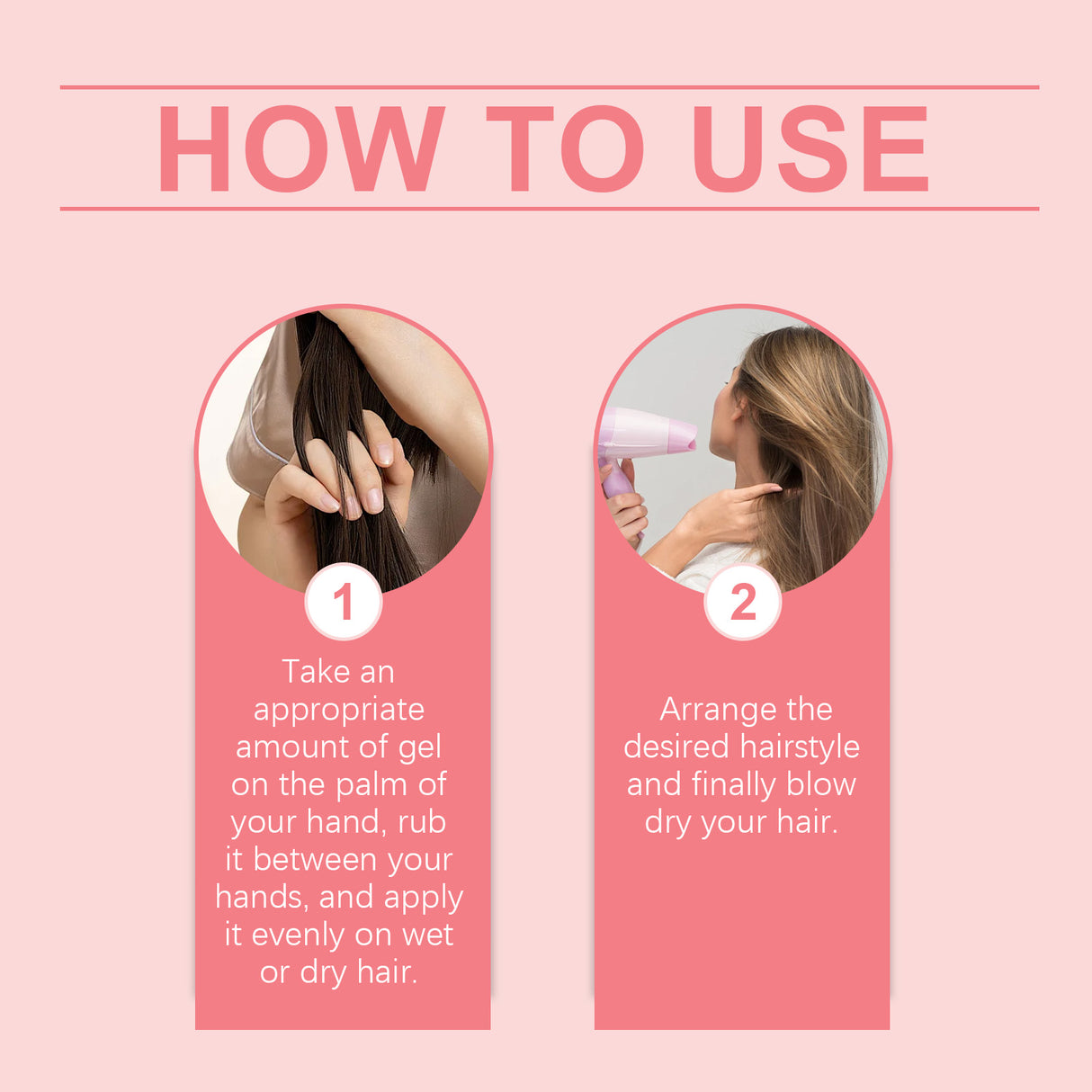 Strawberry Curl Styling Gel Leave-In Hair Volumizing Long-Lasting Shape Nourishing Repair Styling Cream - V.I.P Digital Presence