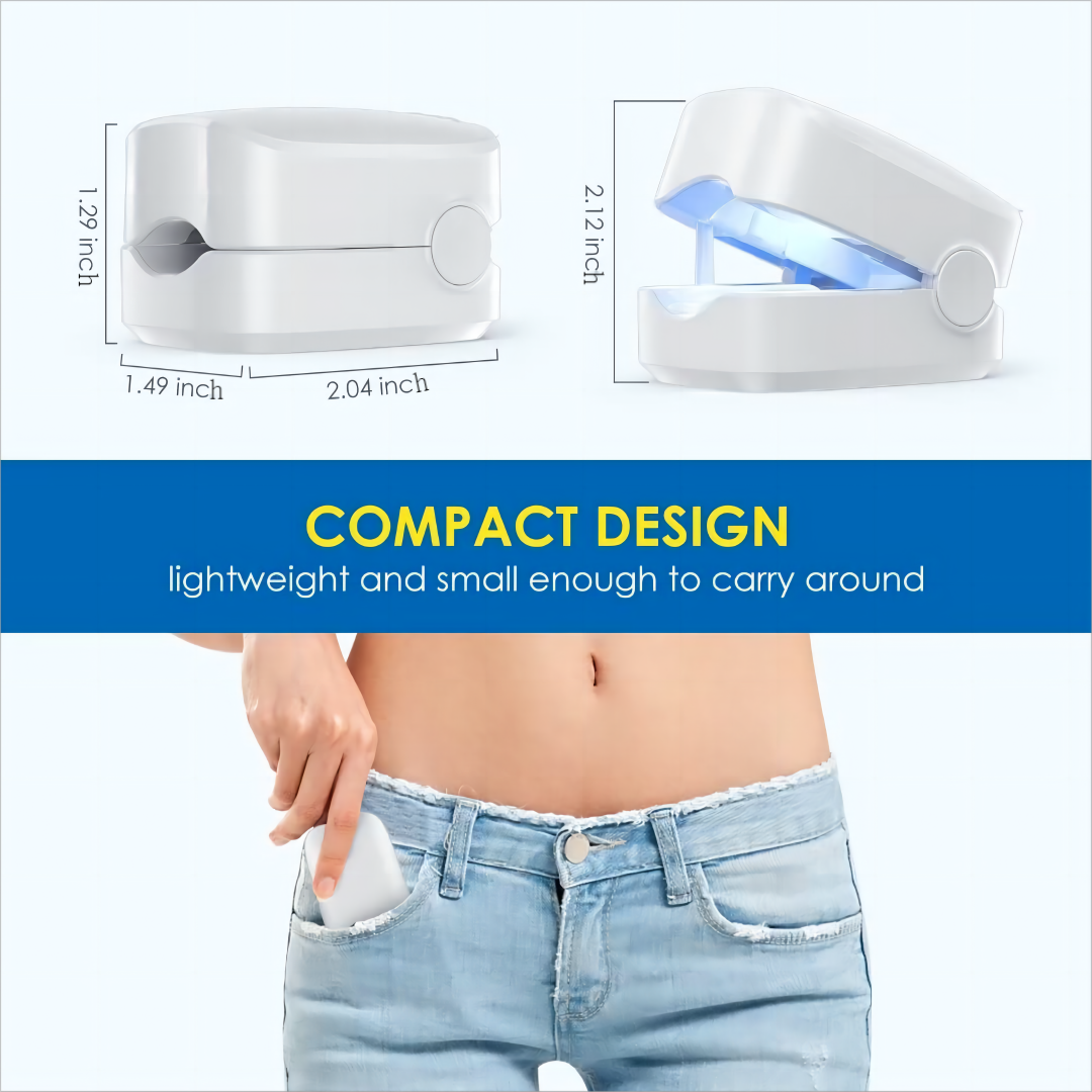 Portable onychomycosis auxiliary tool UV nail phototherapy lamp cleaning lamp fungus lamp - V.I.P Digital Presence