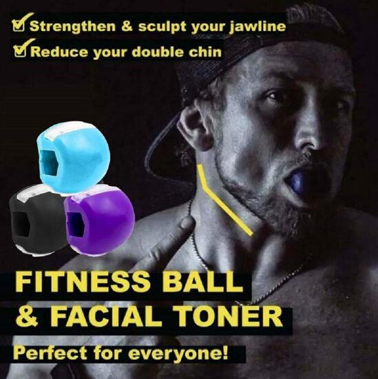 Face Fitness Ball & Facial Toner Exerciser Facial Muscle Training Silicone Face-lift Masseter - V.I.P Digital Presence