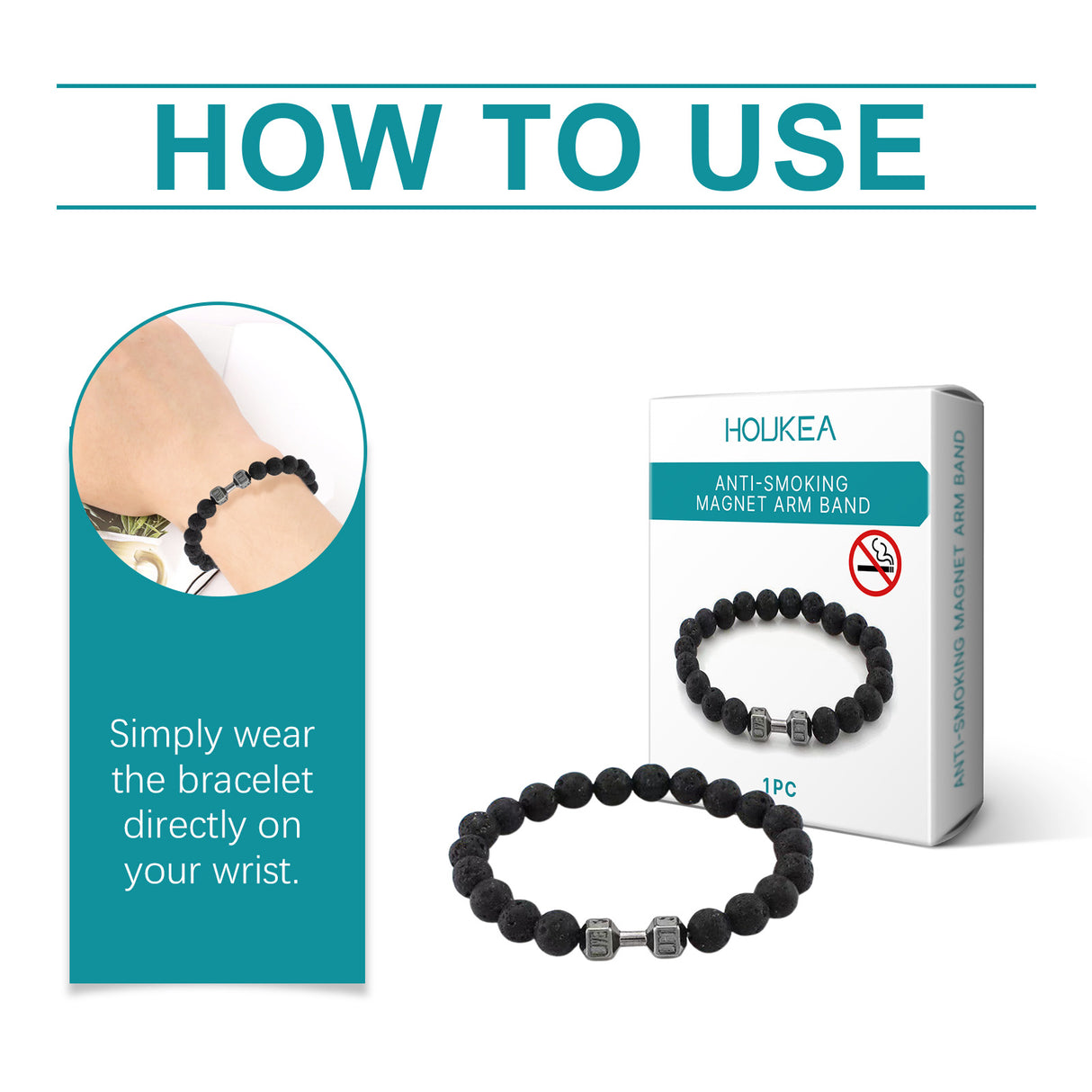 Volcanic Stone Bracelet Men's Bracelet Fashion Pieces Designed With Natural Ingredients Everyday Wear Bracelet - V.I.P Digital Presence