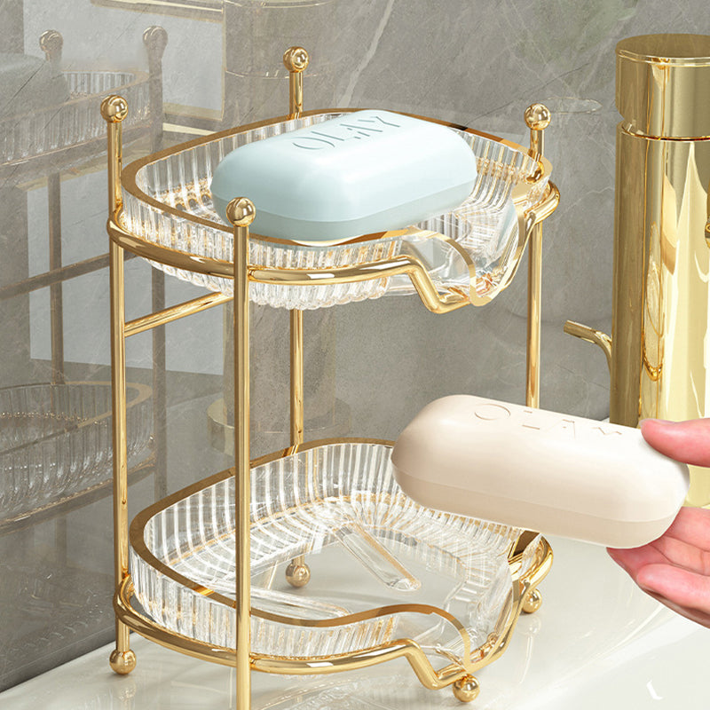 Soap box wall-mounted double-layer soap rack no punching - V.I.P Digital Presence