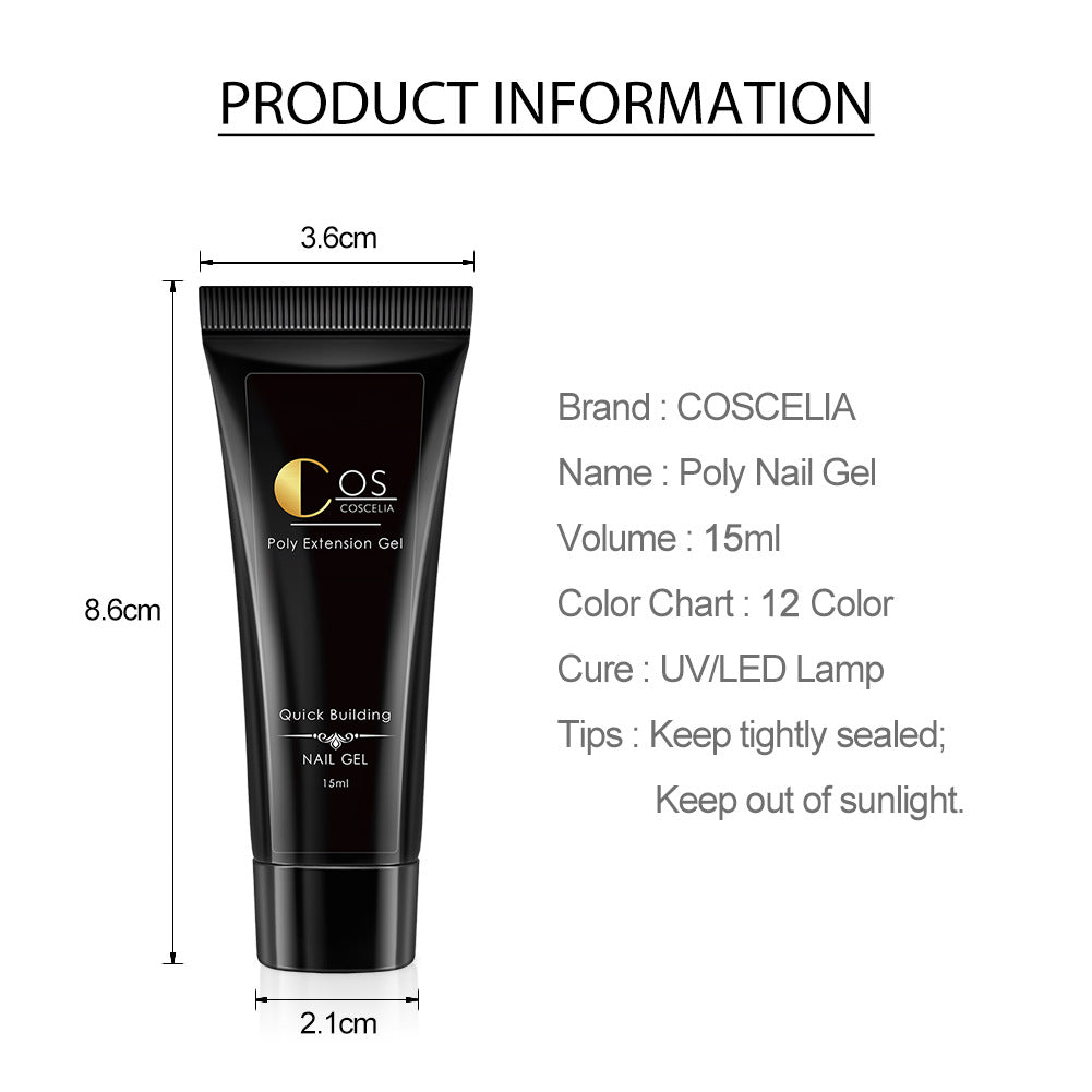 Painless Fast Crystal Extension Glue Cat Eye Manicure Phototherapy Glue Beginner Manicure Holder Nail Extension Glue - V.I.P Digital Presence