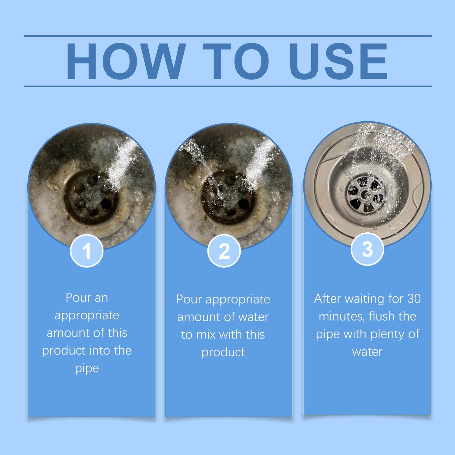 Pipe Dredge Cleaning Agent, Kitchen Toilet Sewer Clogged Dredge Drainage Pipe Clean And Decontaminate - V.I.P Digital Presence