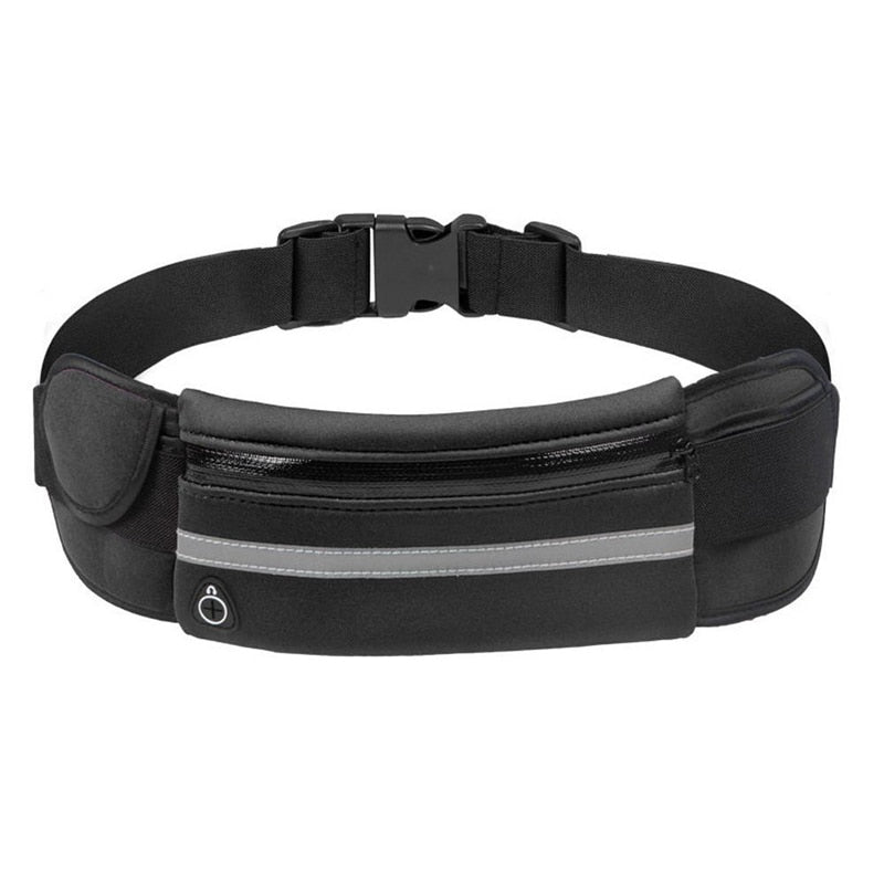 Fashion mini fanny pack for women men Portable convenient USB waist pack Travel multifunctional waterproof phone belt bag - V.I.P Digital Presence