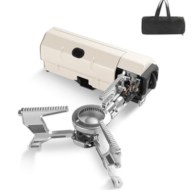 Folding Card Stove Outdoor Camping Picnic Gas Stove Portable Hotpot Stove Tea Cooker - V.I.P Digital Presence