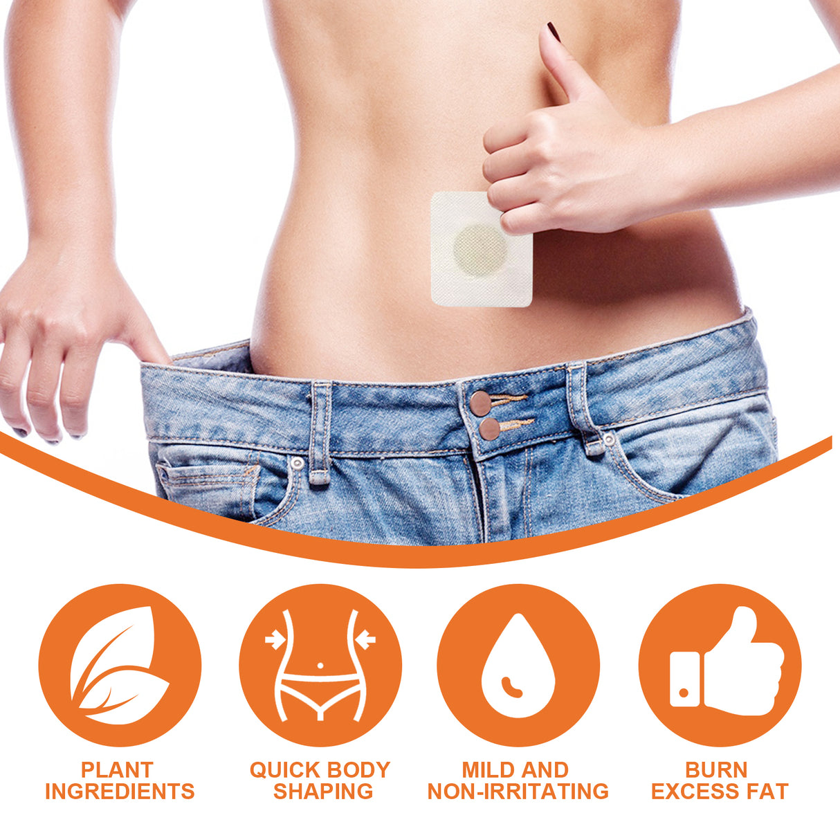 Body Shape Patch, Compact And Light Body Shape Slimming Belly Belly Patch - V.I.P Digital Presence