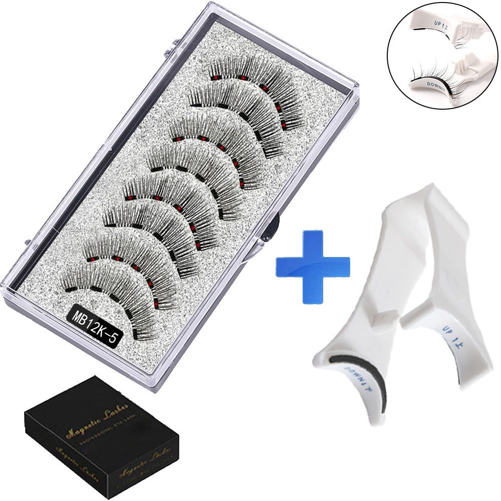 Five magnetic adhesive free magnetic eyelash clamp set for European and American thick magnetic eyelashes - V.I.P Digital Presence