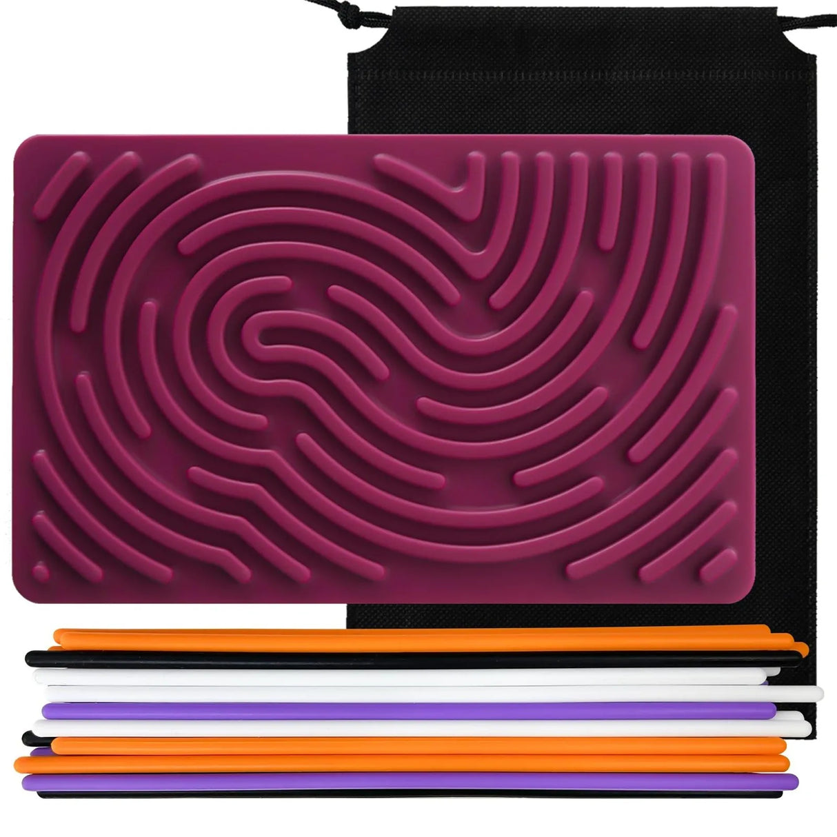 Sensory Activity Board, Silicone Calm Down Toy, Stress, Silent, Mindfulness For Kids 3+ Anxiety Relief, Sensory Board - V.I.P Digital Presence