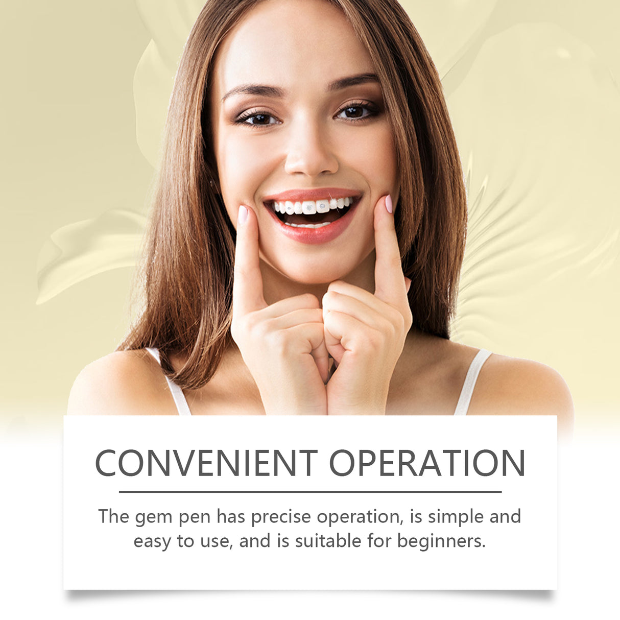 Diy Fashion Dental Set Dental Decoration Drill Combination Personality Sparkle Light Up Smile Style - V.I.P Digital Presence