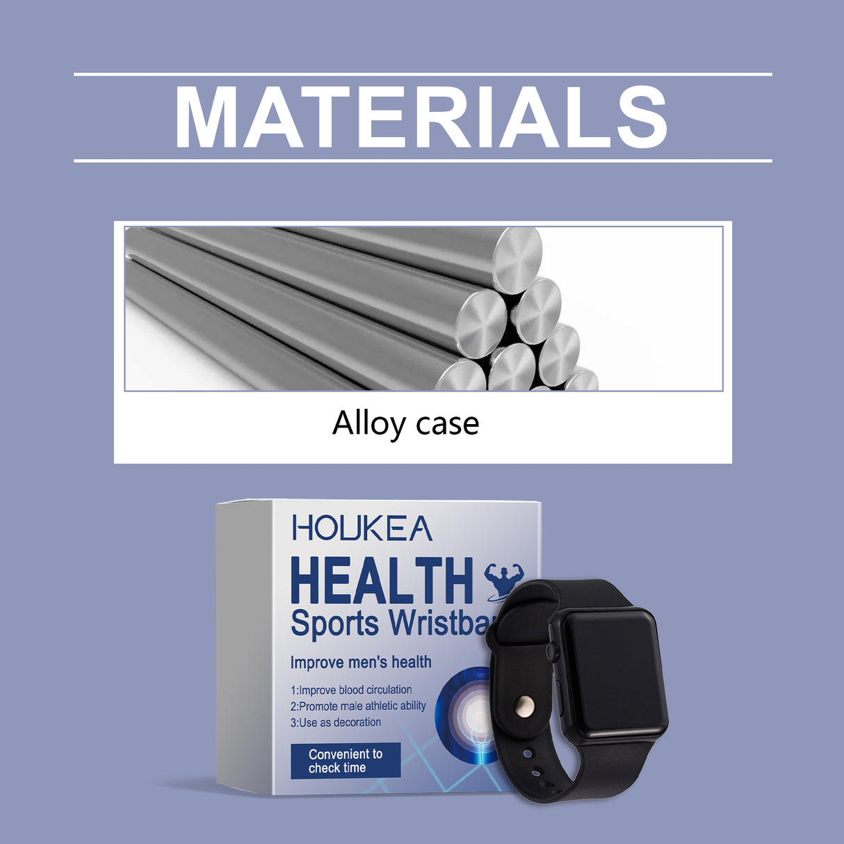 Men's Health Exercise Wristband - V.I.P Digital Presence