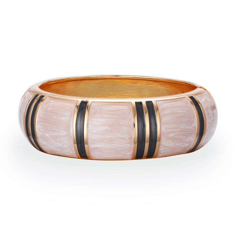 Bracelet Retro Fashion Drip Oil Double Color Simple Bamboo Knot Drum Spring - V.I.P Digital Presence