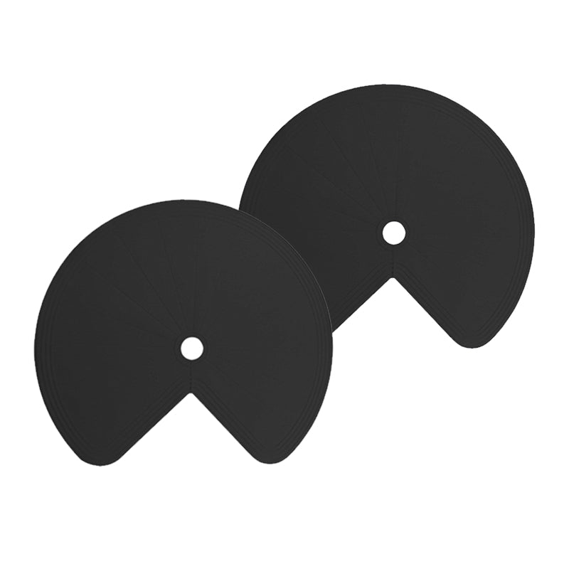 Lazy Susan Shelf Liner: Silicone, for Dual Tier Pie Cut Organizer, Non-Slip & Thermal Protection .2pcs - V.I.P Digital Presence