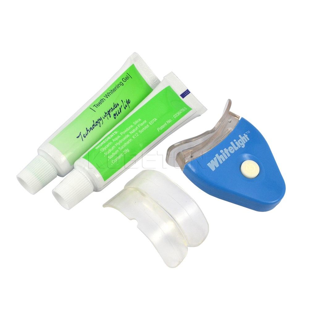 QIC Electric Dental Teeth Whiting Kit Including Battery Original White LED Light Tooth Whiten Toothpaste Gel Whitener Oral Care - V.I.P Digital Presence