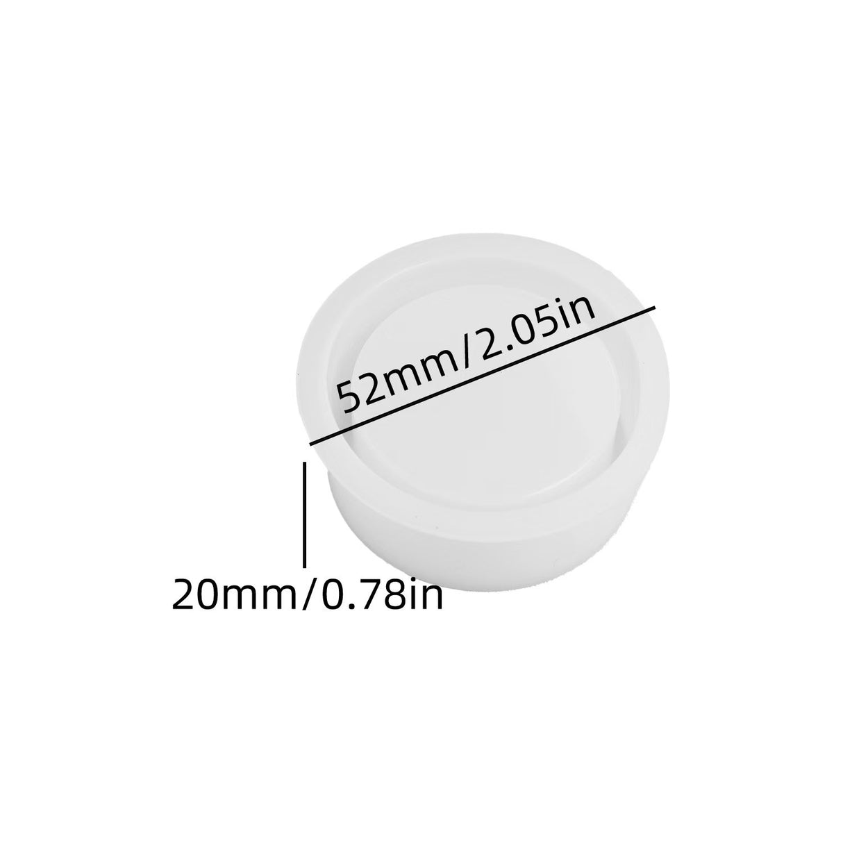 Round House Candle Holder Silicone Mold for DIY - V.I.P Digital Presence